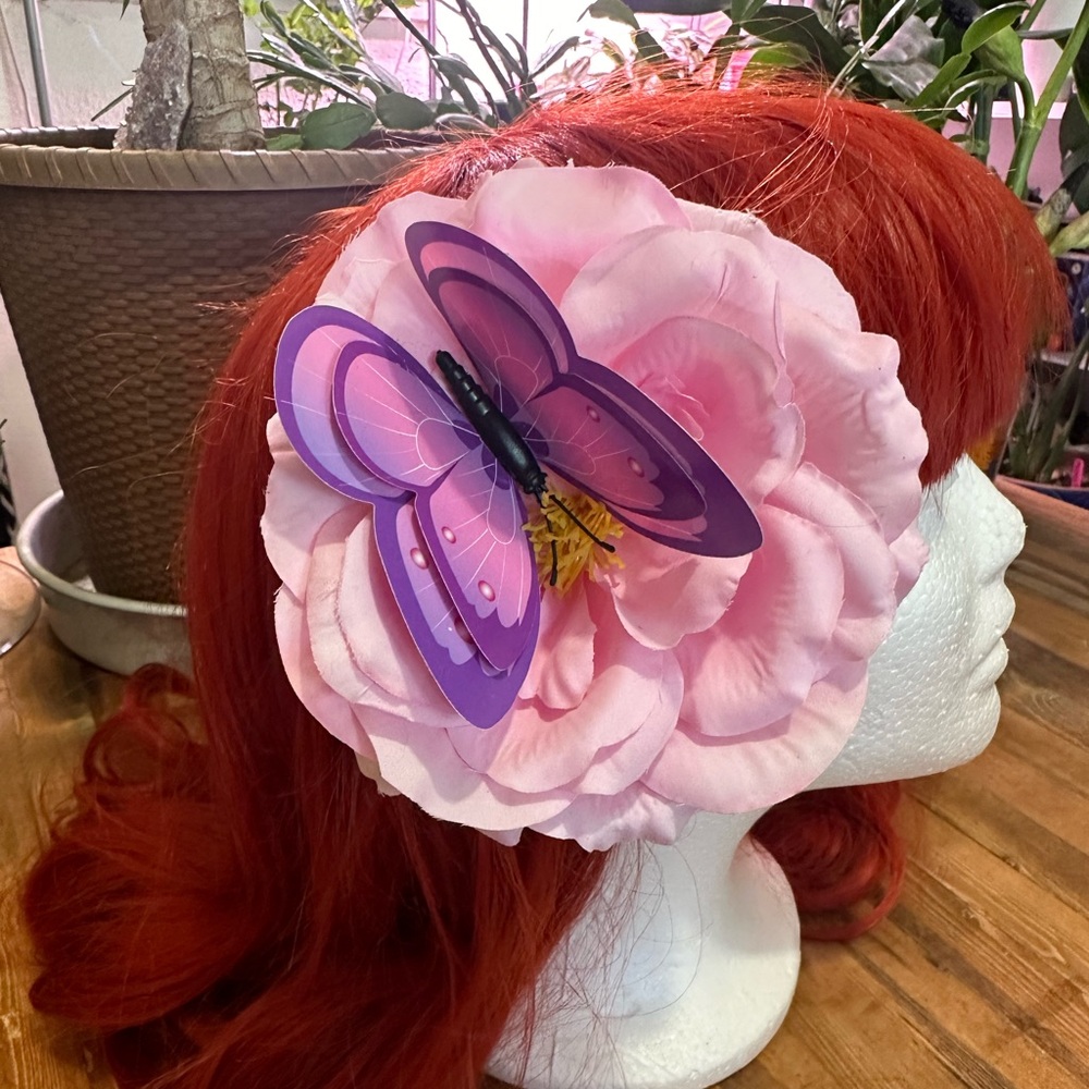 Flower Hair Clip
